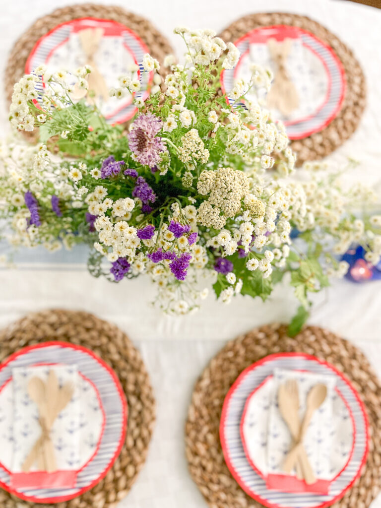 Fourth of July Tablescape